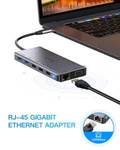 13-in-1 USB-C Hub - Universal Hub for Laptops with USB Type C Ports