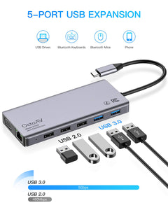 13 in 1 USB C Hub HDMI 4K - Savyy Tech